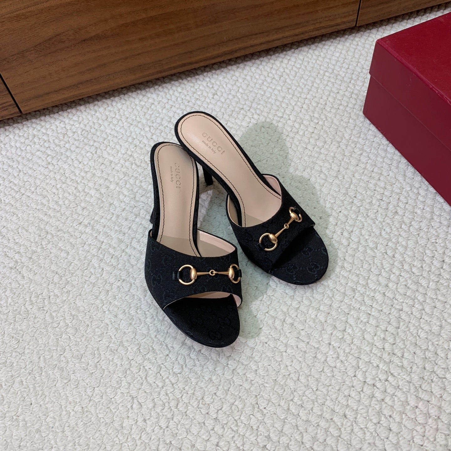Gucci 2026 Horsebit High-heeled 85mm Sandal 896100
