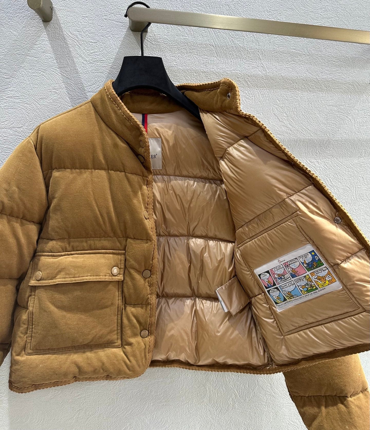 MC 2025Jacket Brown Down Feather