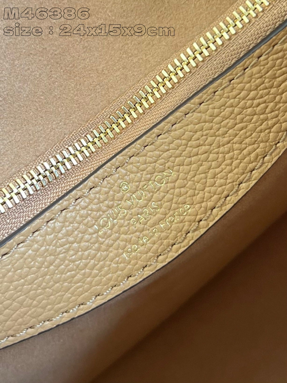 LV DIANE 24 DARK BEIGE MONOGRAM EMPREINTE CALFSKIN