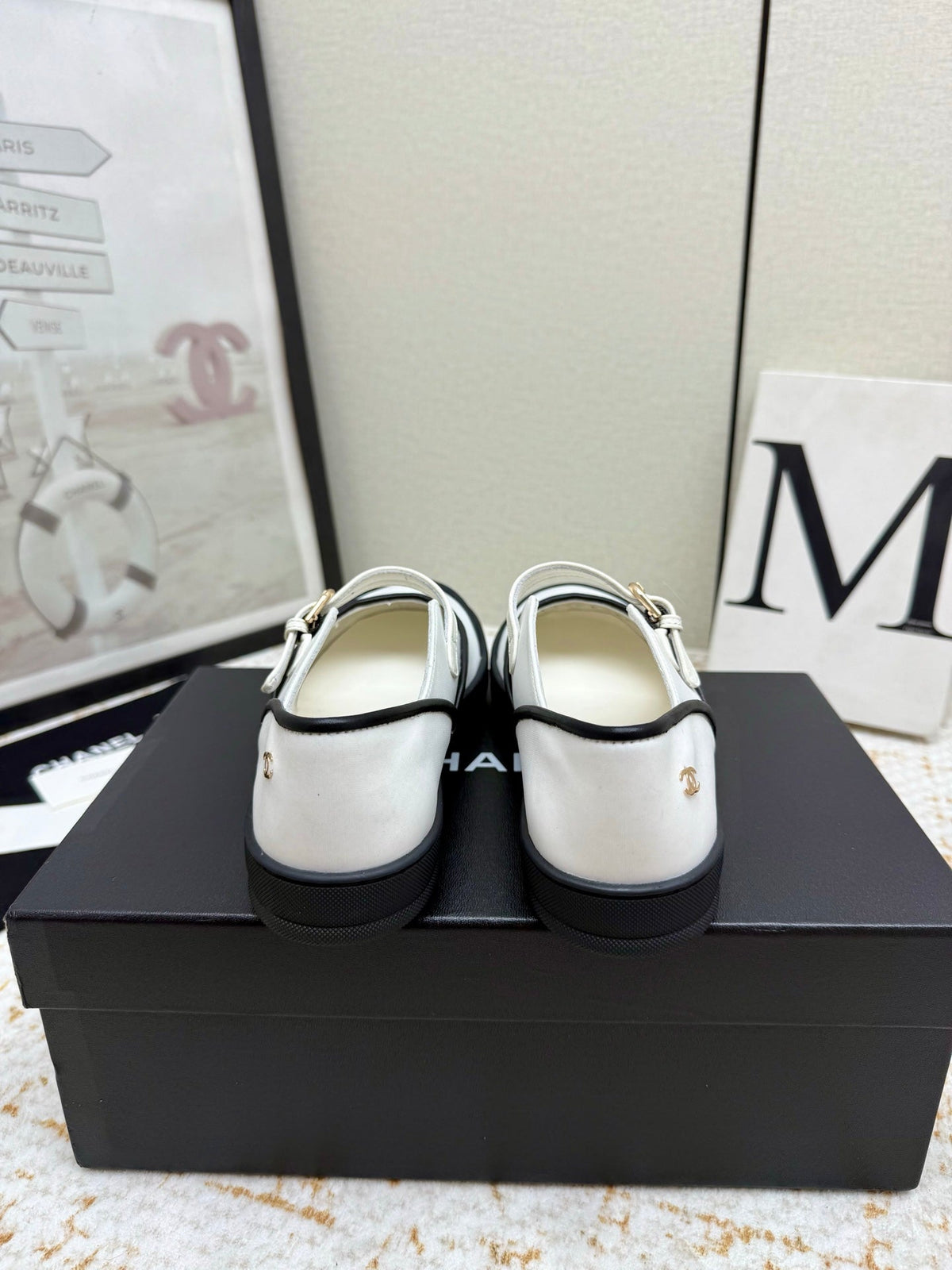 Chanel 2026 Coco Beach Mary Jane Shoes Synthetic Fabric Rubber 790967