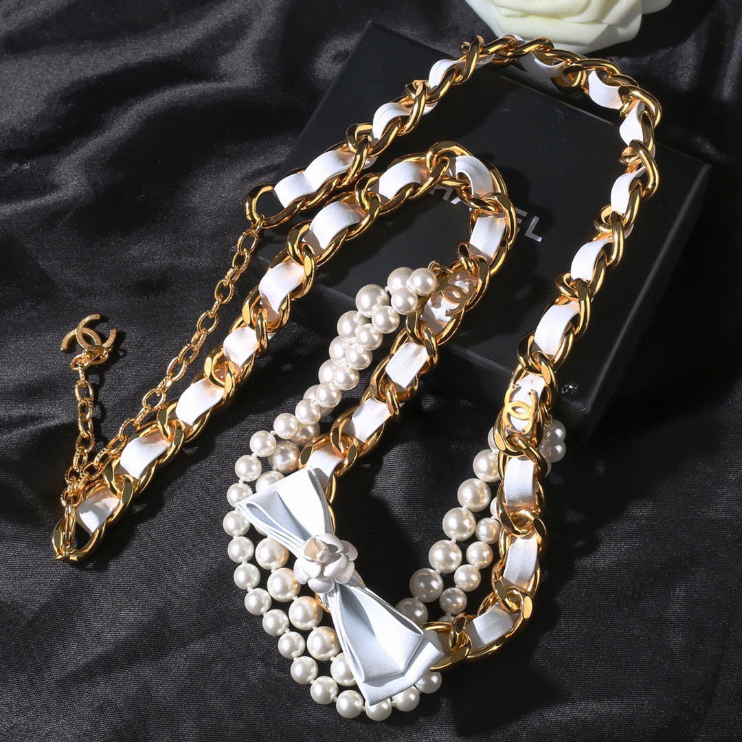 Chanel 2026 Camellia Waist Chain Belt 207009