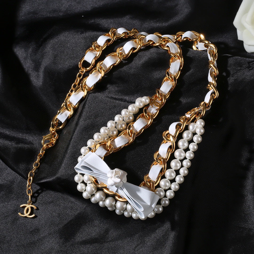 Chanel 2026 Camellia Waist Chain Belt 207009