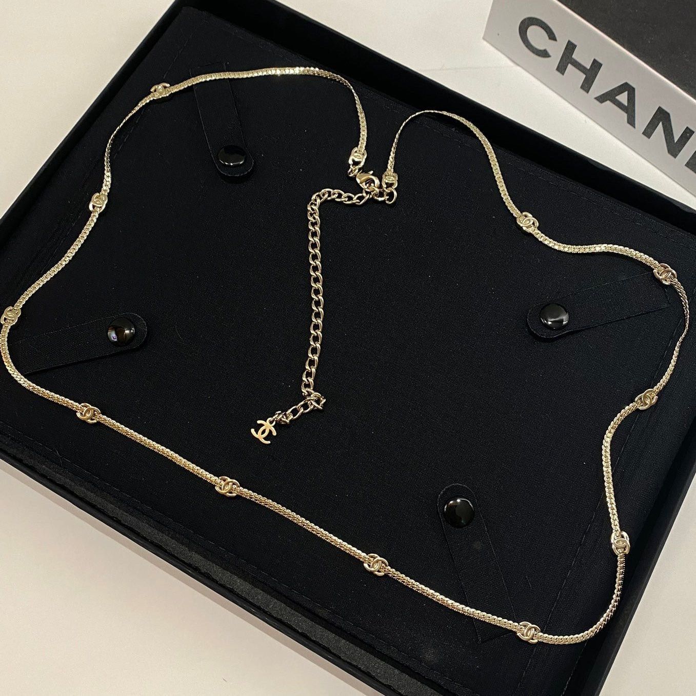 Chanel 2026 Snake Bone Waist Chain Belt 207007