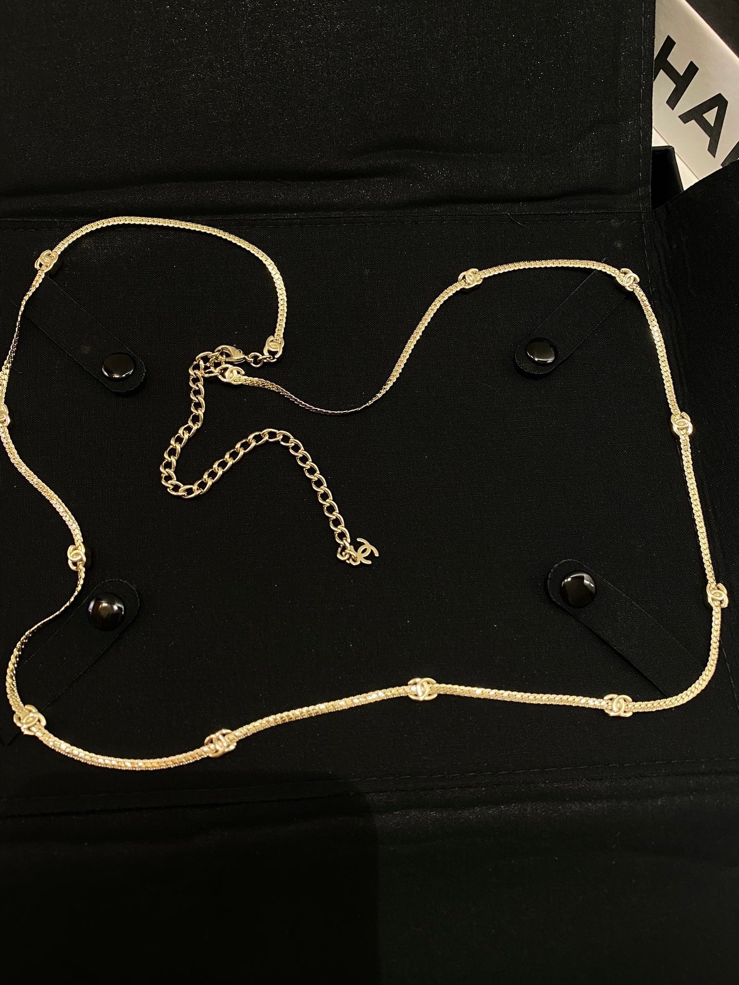 Chanel 2026 Snake Bone Waist Chain Belt 207007