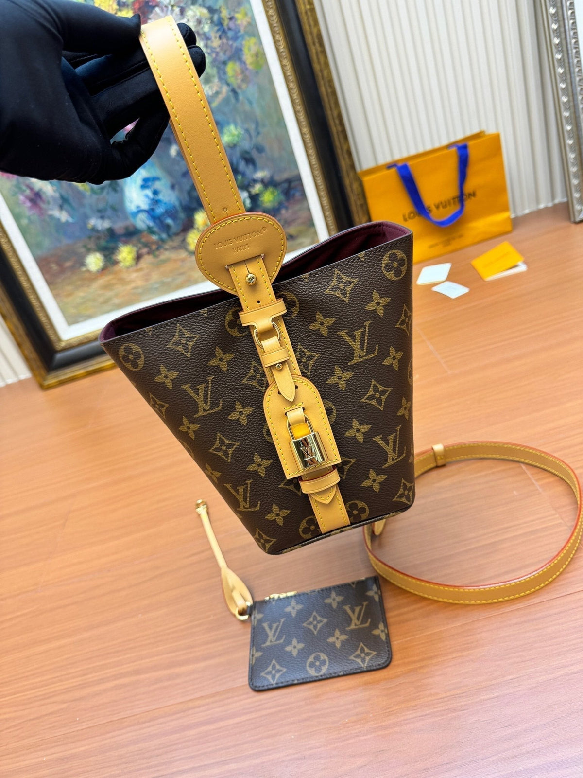 LV All In BB 16cm Brown Monogram Canvas 206007