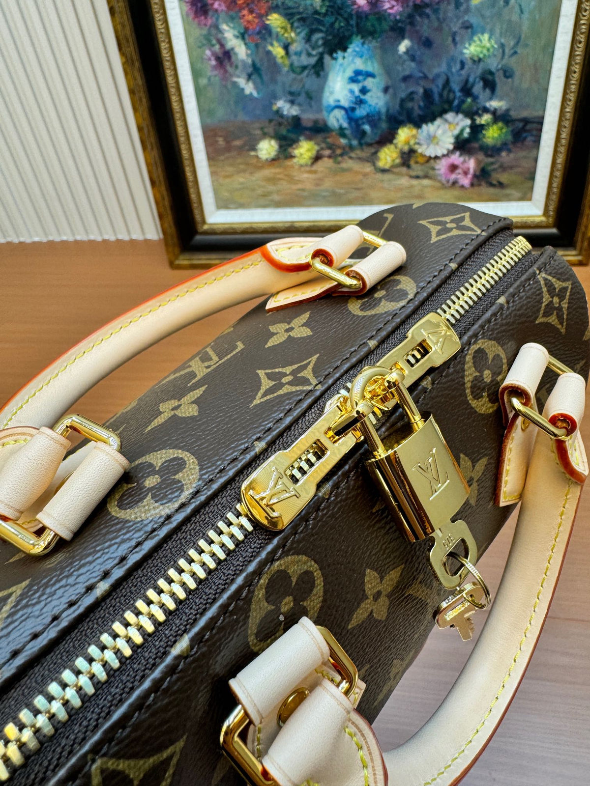 LV Nano Speedy 20cm Brown Monogram Canvas 206009