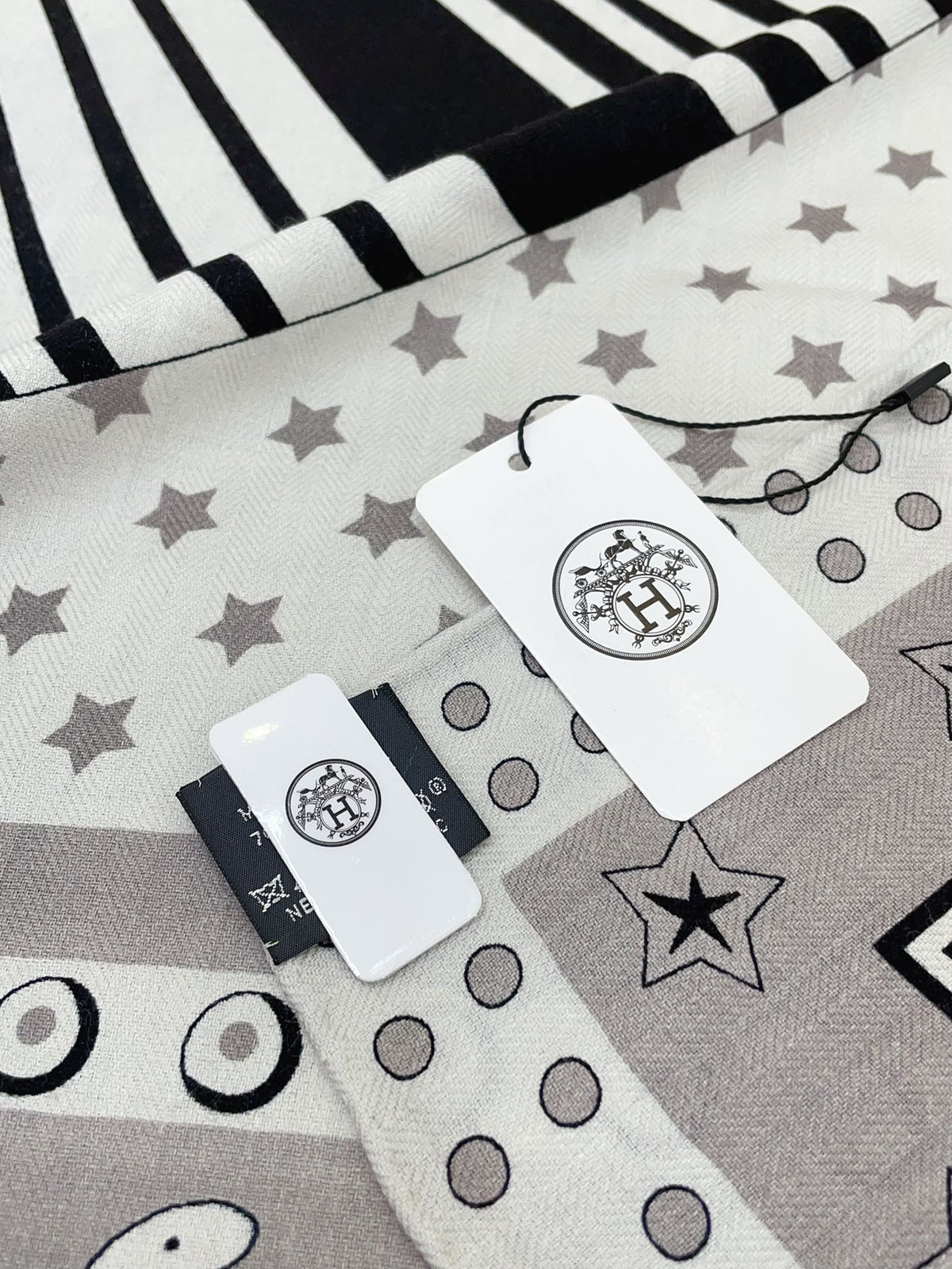 Cheval Punk Bandana Scarf 135 CM In Colorful Cashmere And Silk  304389