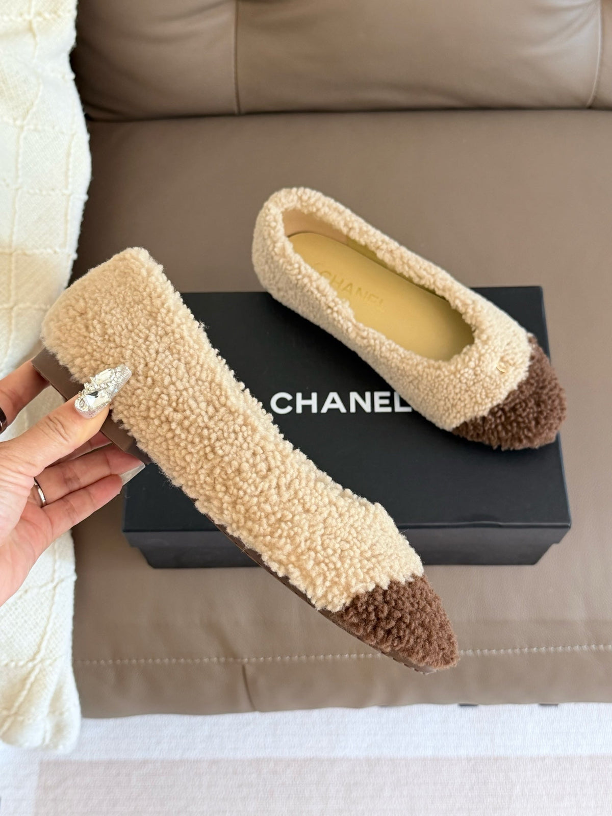 Chanel 2026 Ballet Flat Wool 194749