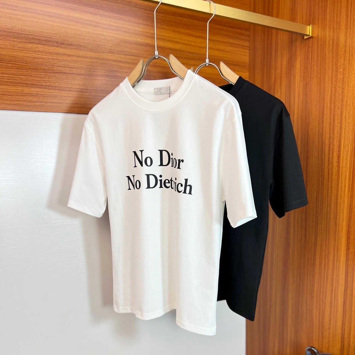 CD 2026  Crew Neck Short-Sleeve T-Shirt Cotton 316795