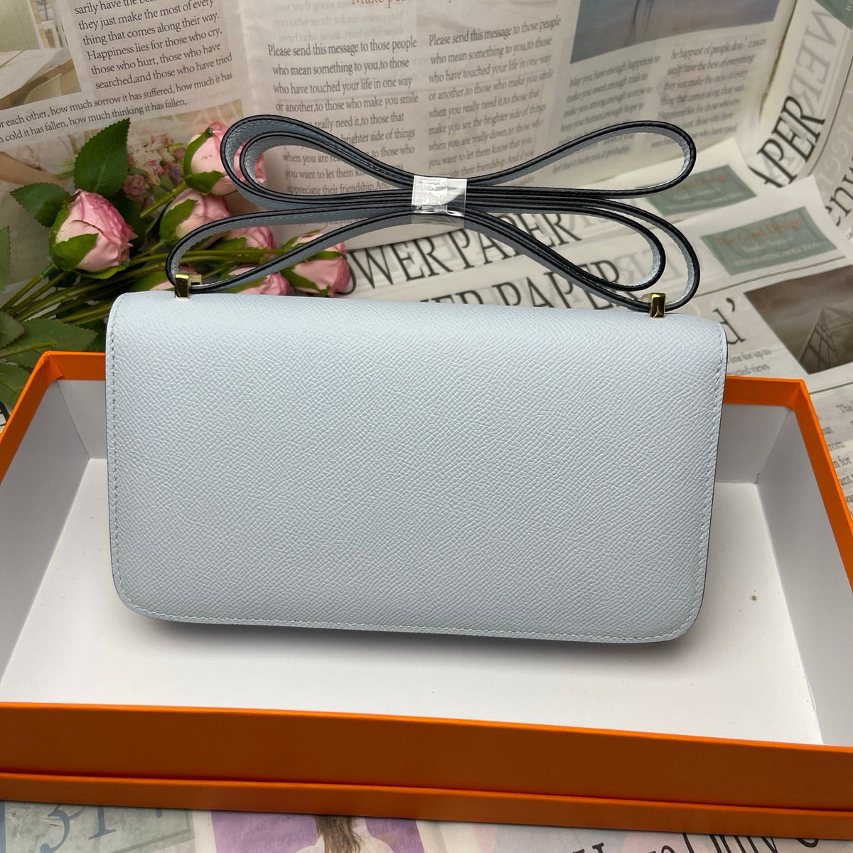 High-end Hermes 2026 Constance Elan 24cm Bag Epsom Leather 3