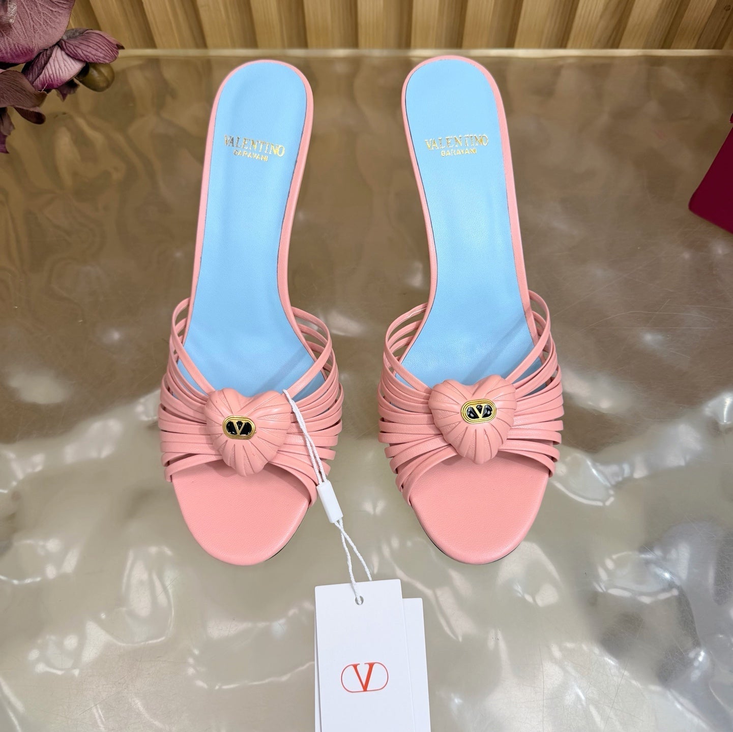 Valentino 2026 Garavani Coeur Royal 80mm Sandals 853005