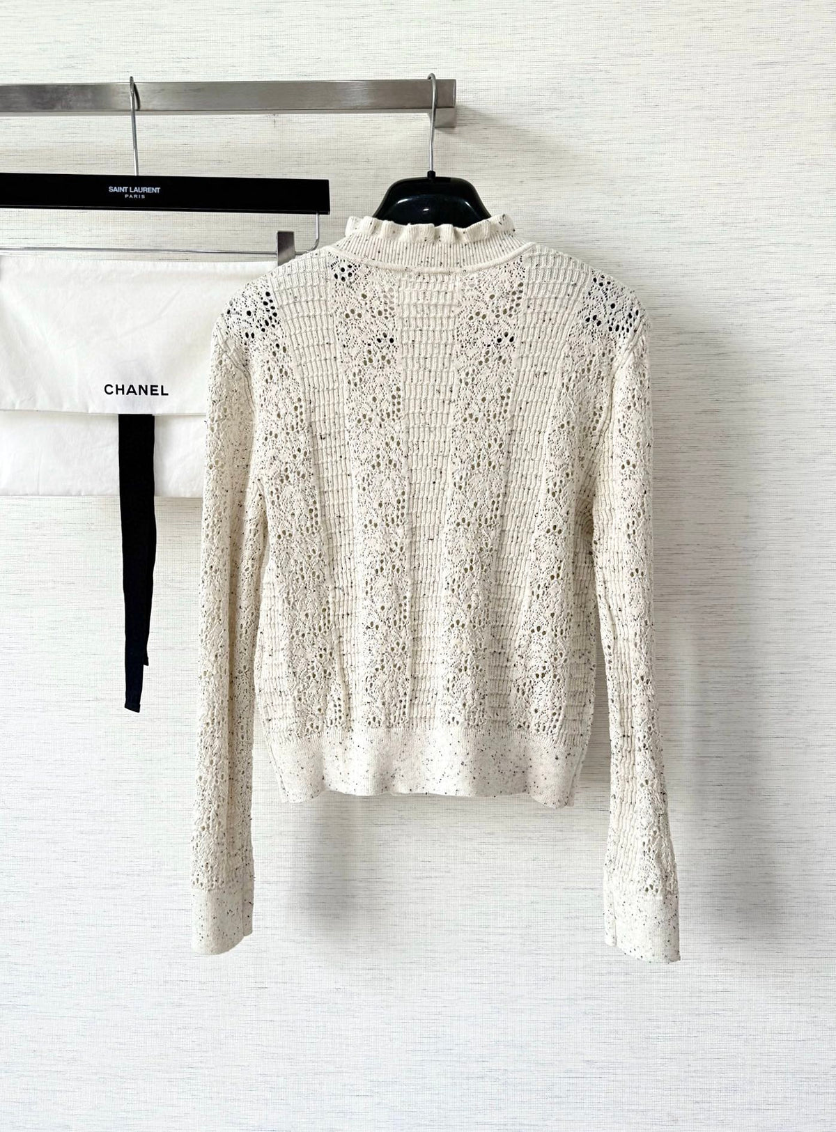 CC 25 Cardigan Beige Wool