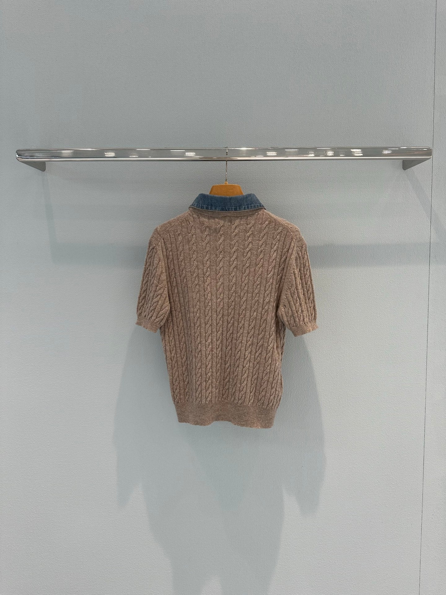MiuMiu 2026 Shirt Brown Wool 645128