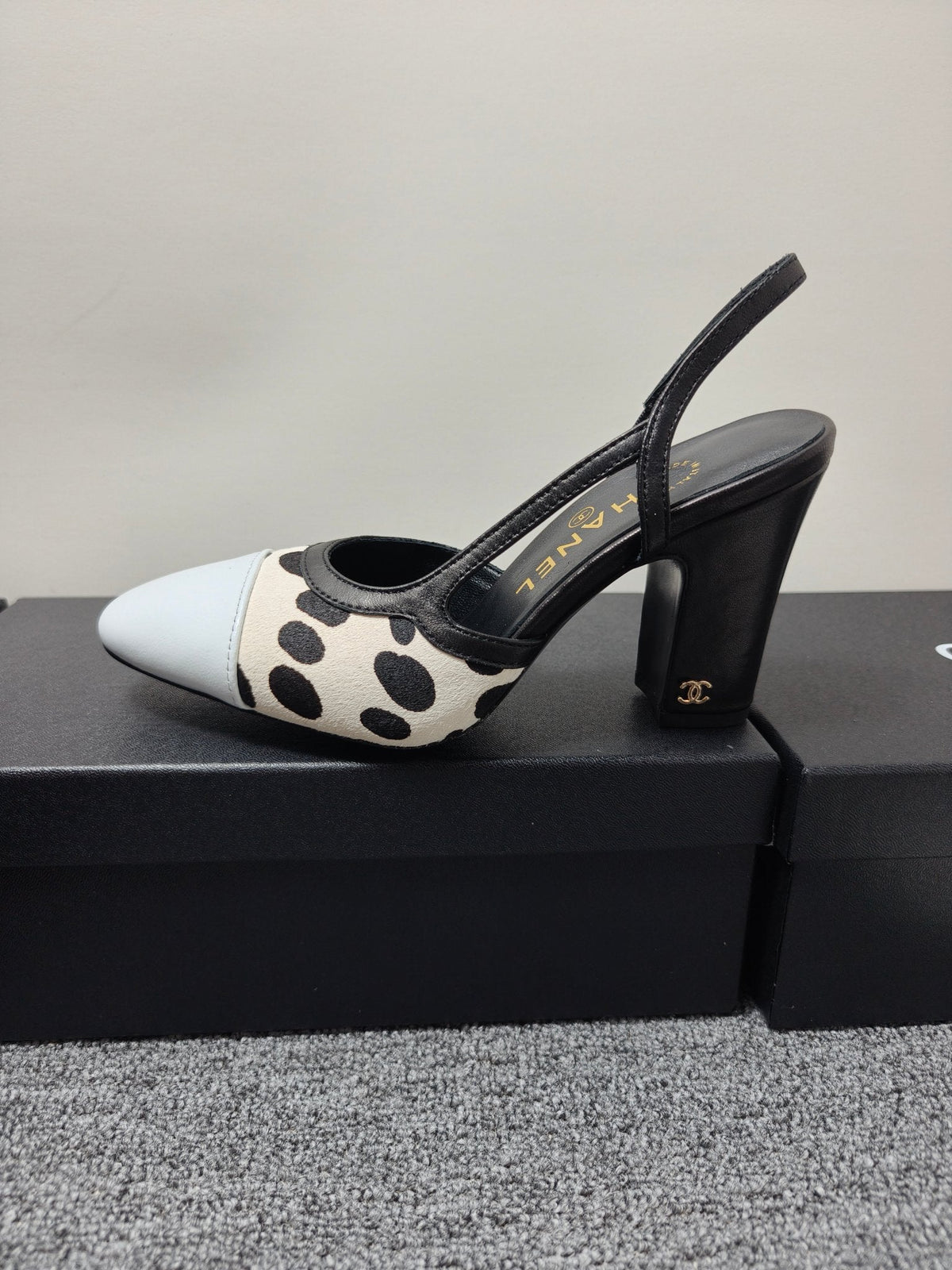 Chanel 2026 Slingback Horsehair Sheepskin 856006