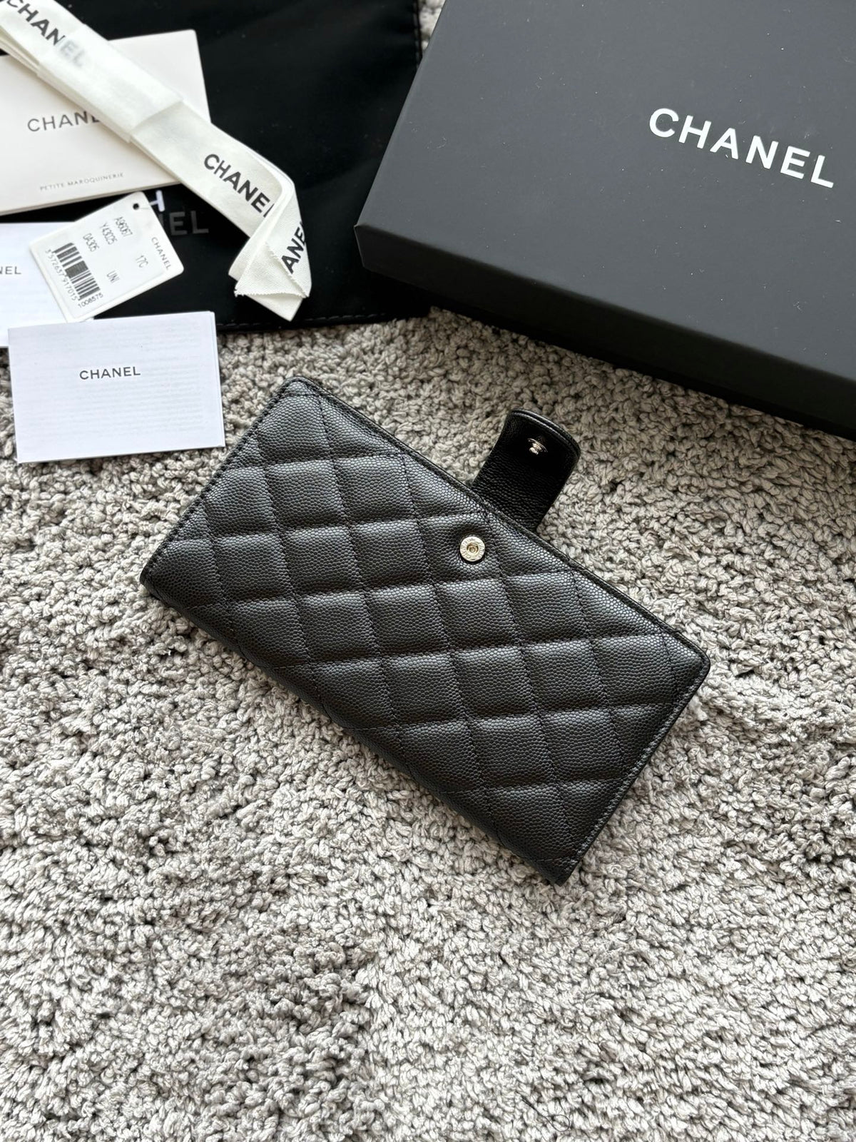Chanel 2026 Long Wallet 19cm Leather 102500