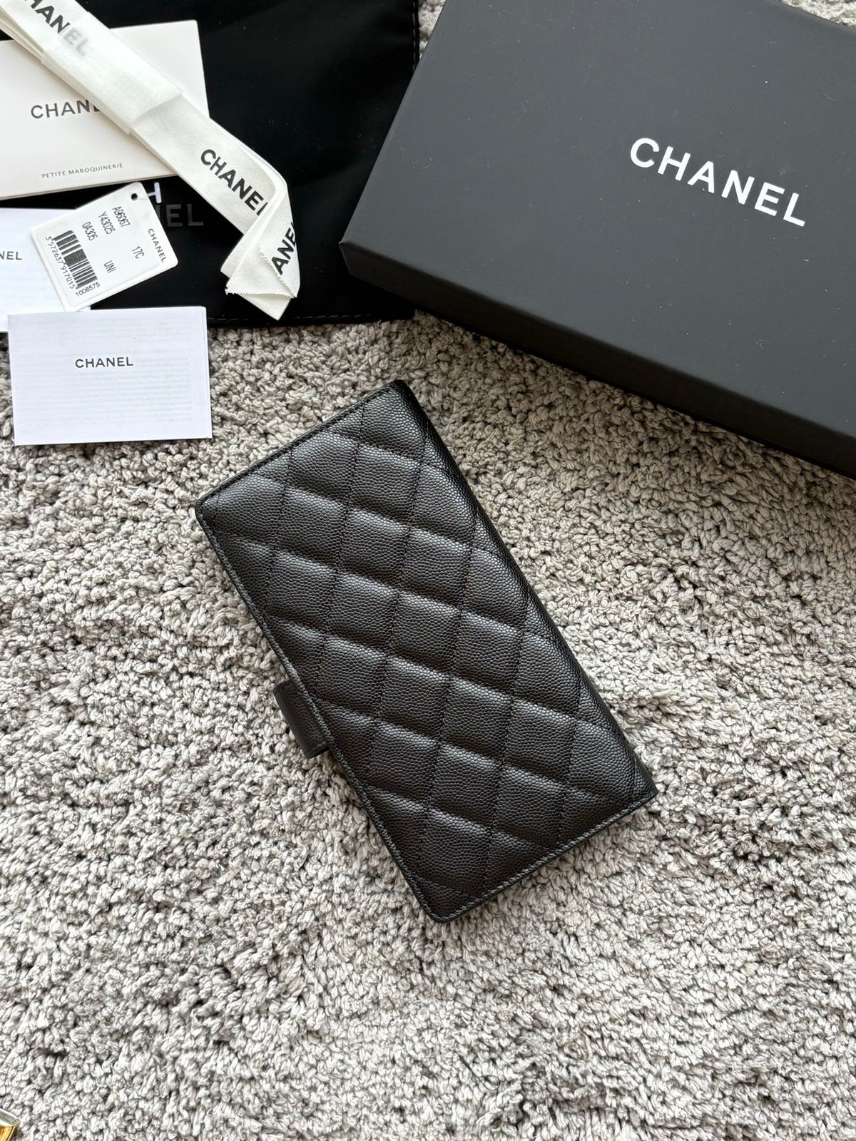 Chanel 2026 Long Wallet 19cm Leather 102500