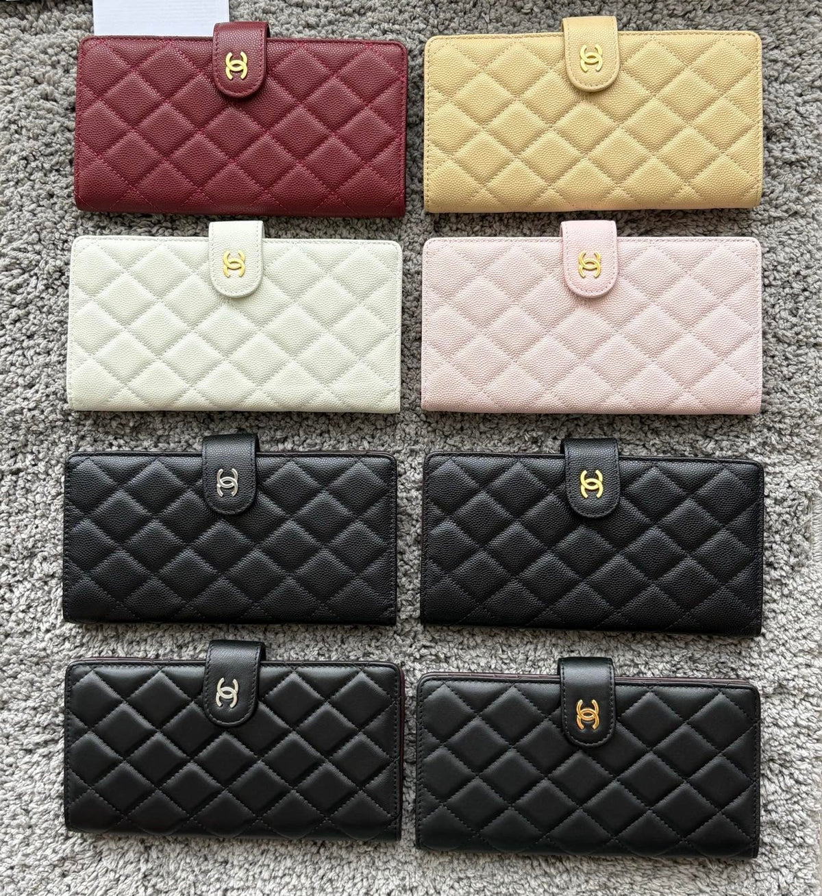 Chanel 2026 Long Wallet 19cm Leather 102500