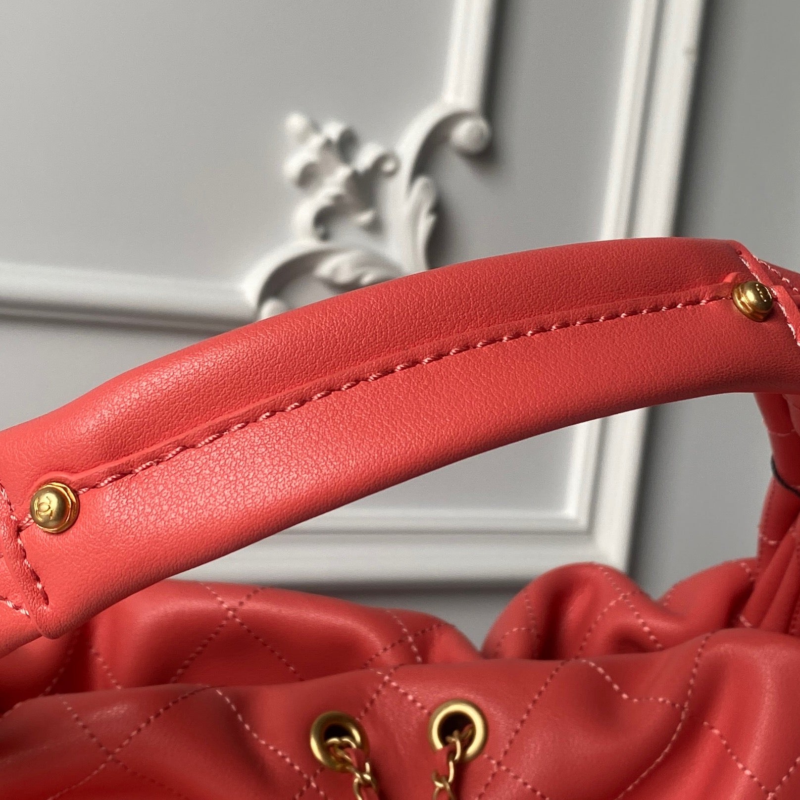Chanel 2025 Bag 45cm Red Calfskin 318235