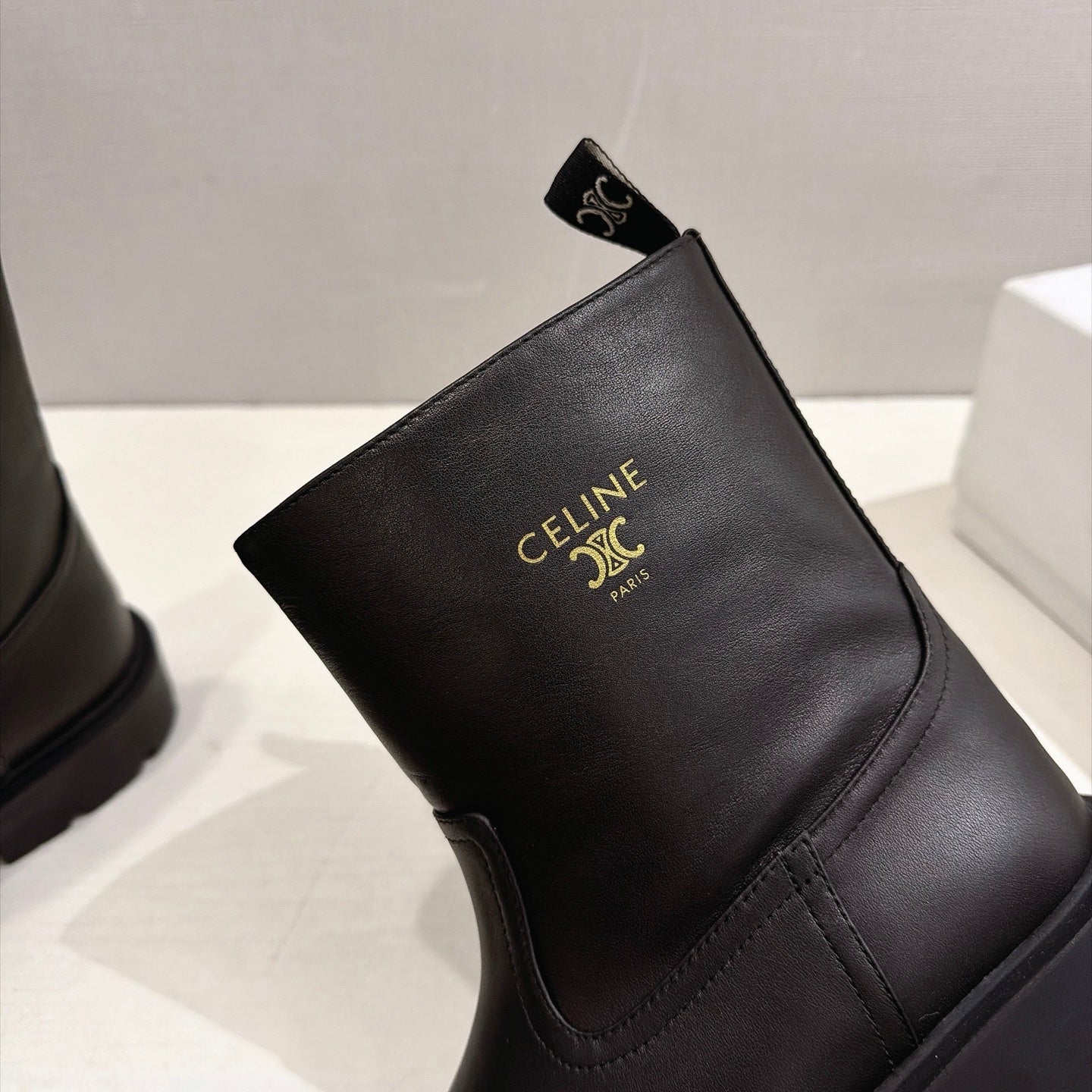 Celine 2026 Margaret Boots Leather 101100