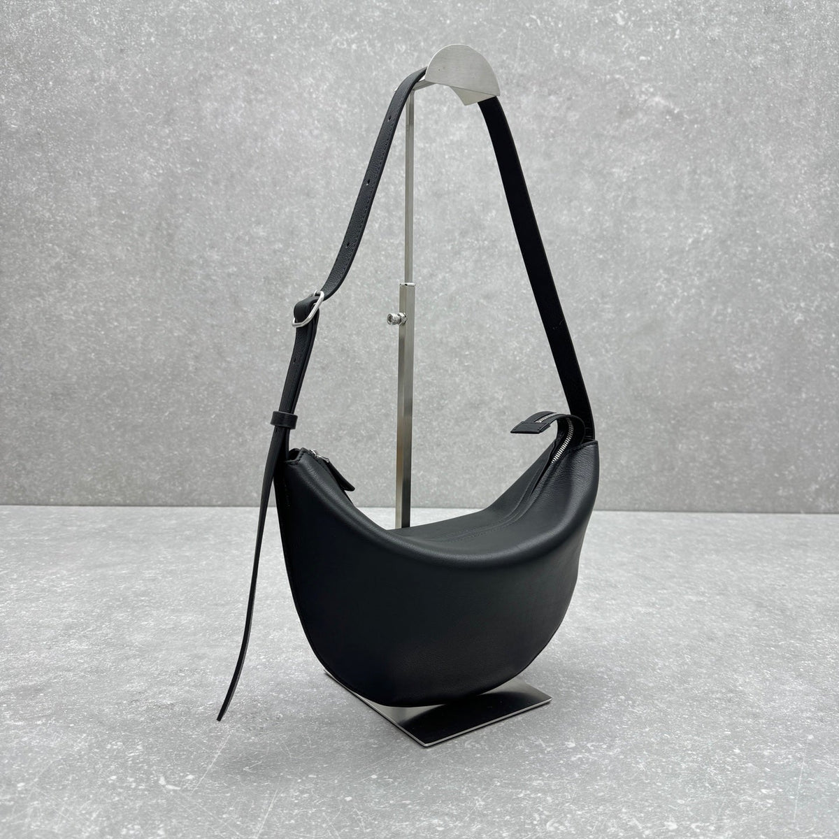 The Row 2025 Jouve Bag 34cm Black Calfskin