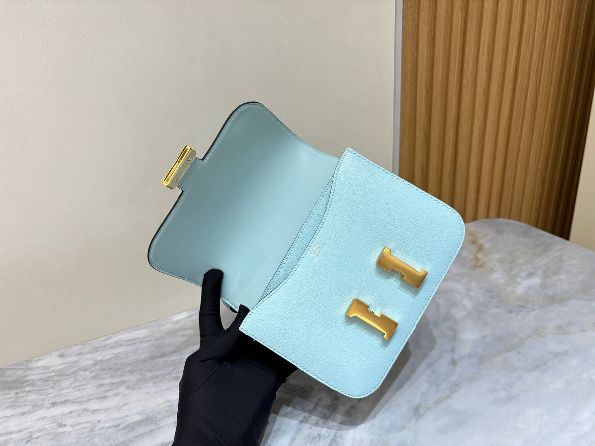 High-end Hermes 2026 Constance Bag 18cm Epsom Leather