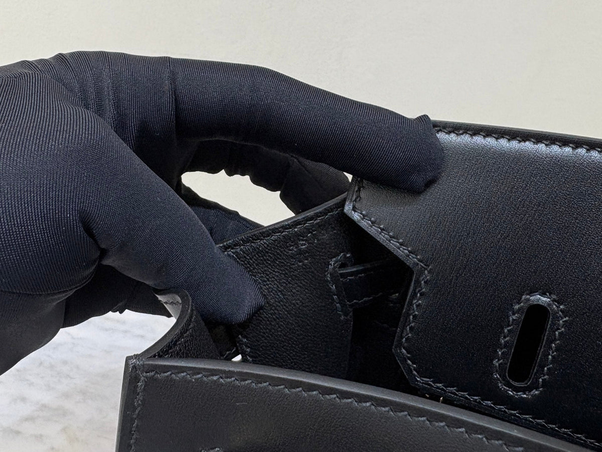 High-end Hermes 2026 Birkin 25cm Black Box Calf Leather