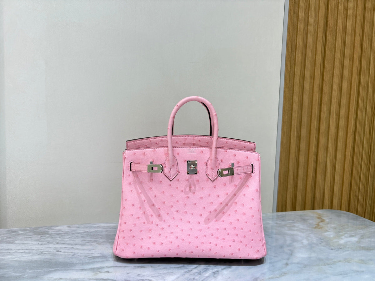 High-end Hermes 2026 Birkin 25cm Ostrich Leather