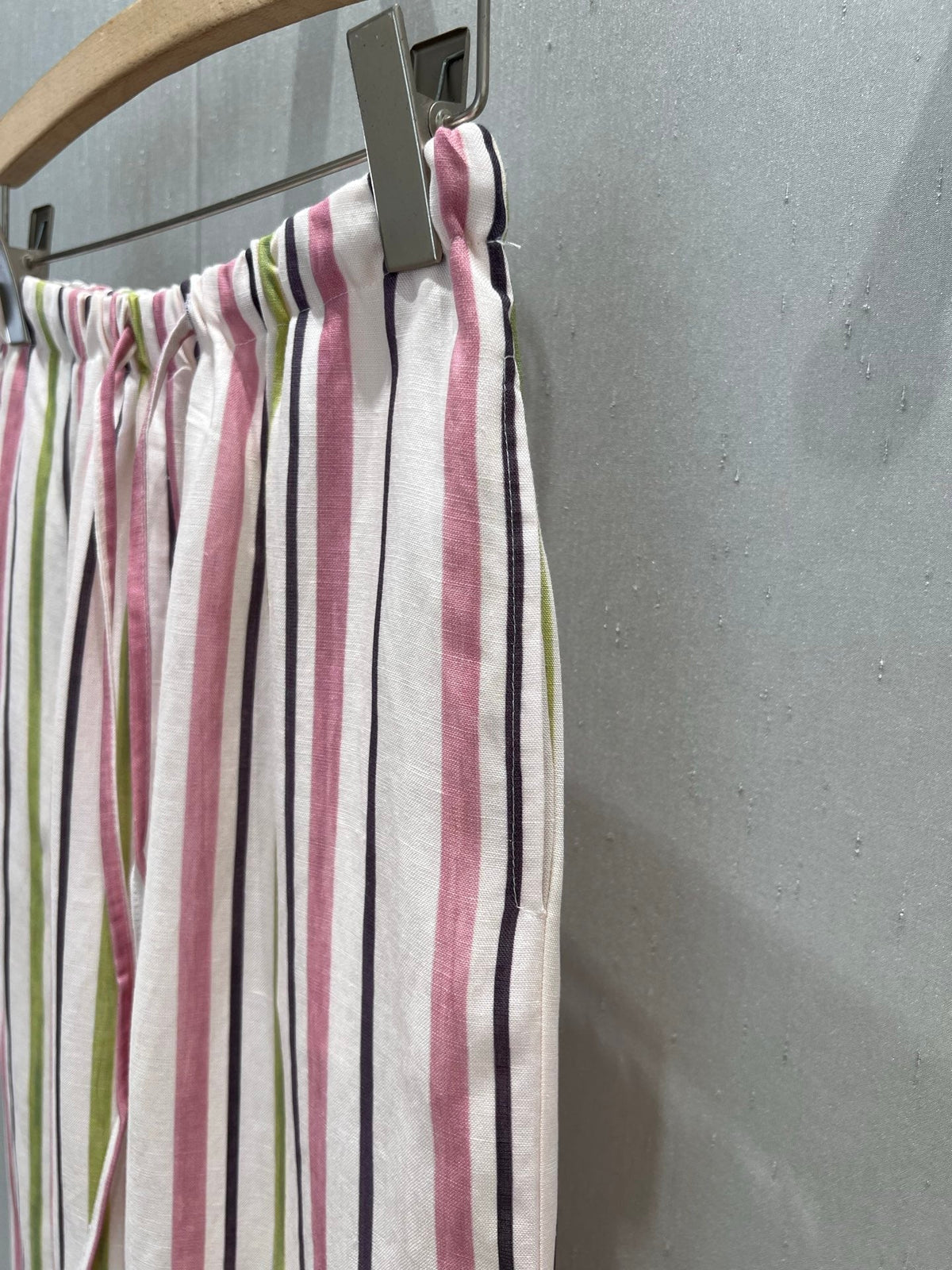 Celine 25 Trouser Pink mix colors Tencel Linen 218678