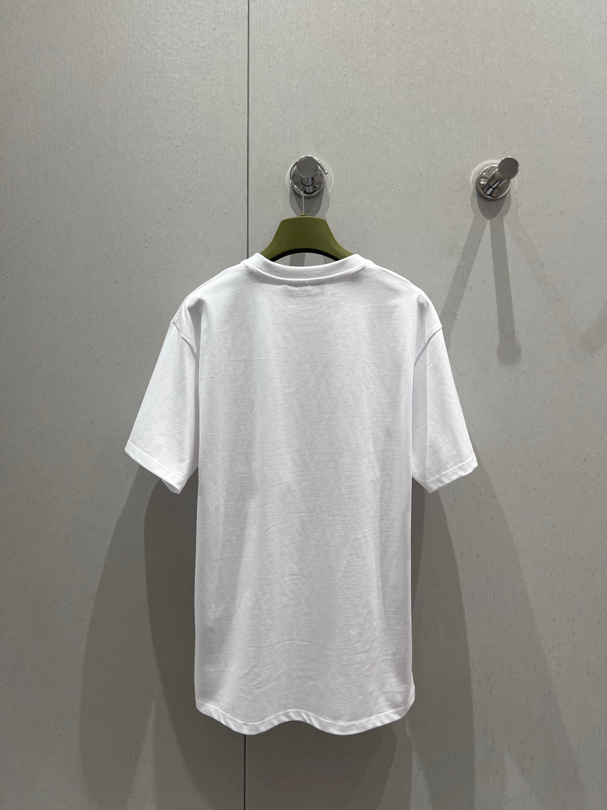 Gucci 25 Anchor Print Short-sleeved T-shirt White Red Cotton