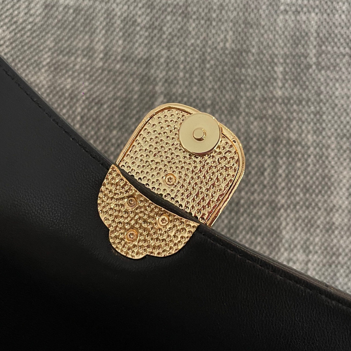 Chanel 2026 Scarab Envelope Clutch 30cm Embossed Patent Calfskin