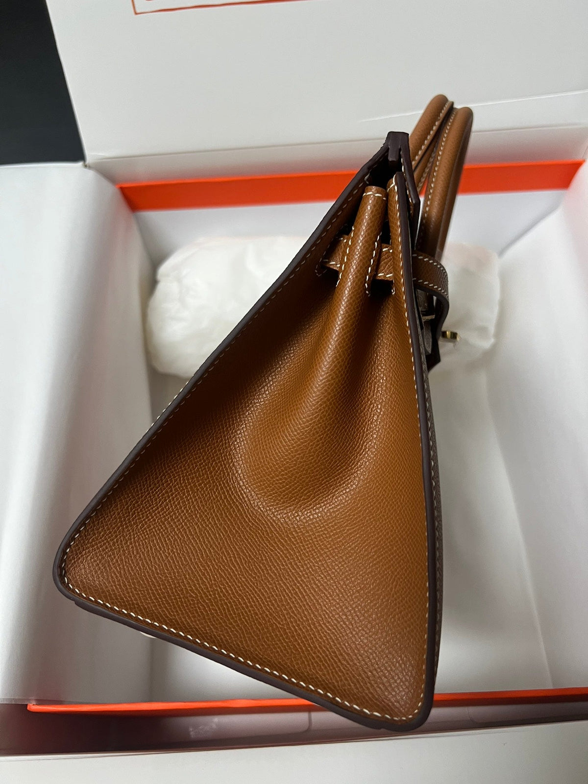 HM BIRKIN SELLIER GOLD EPSOM LEATHER GOLD HARDWARE