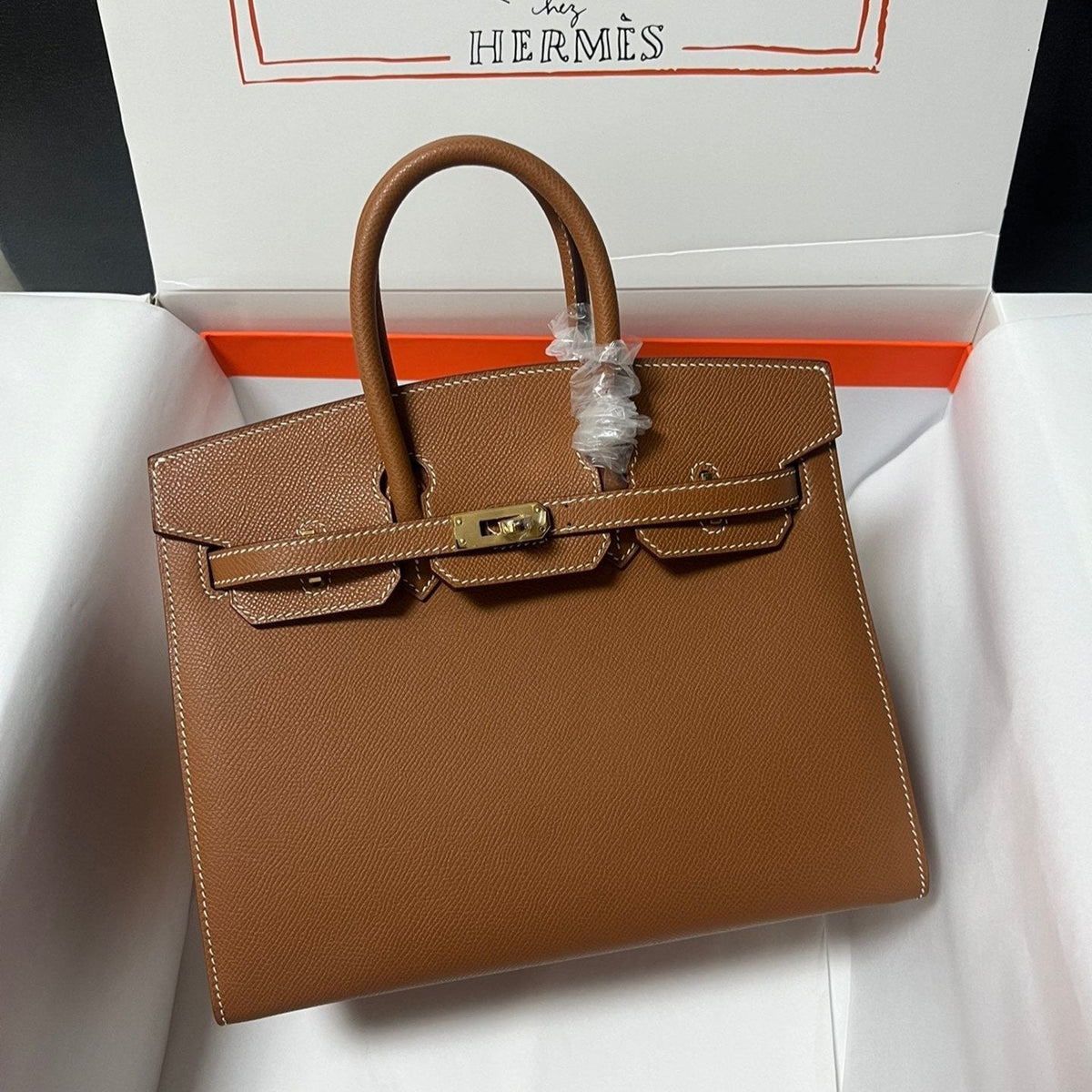 HM BIRKIN SELLIER GOLD EPSOM LEATHER GOLD HARDWARE
