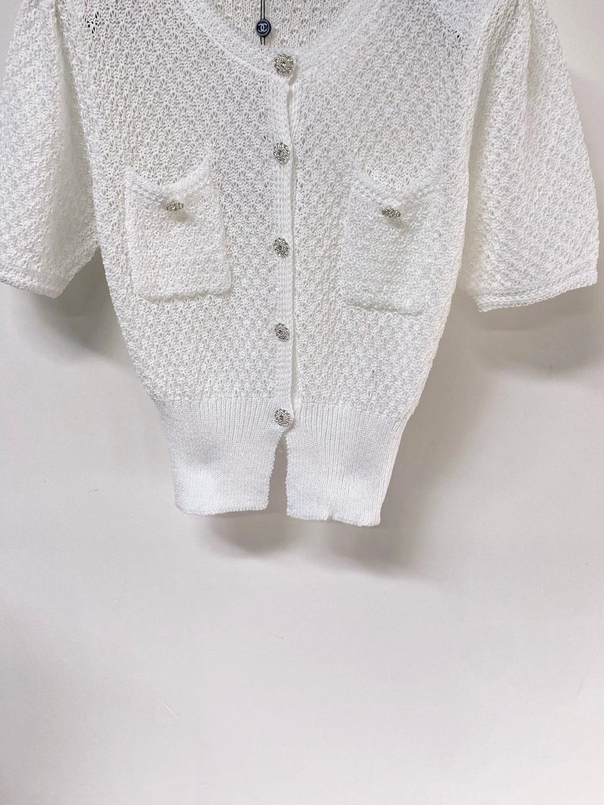 Chanel 2026 Knit Cardigan Tops Laine Wool 375026