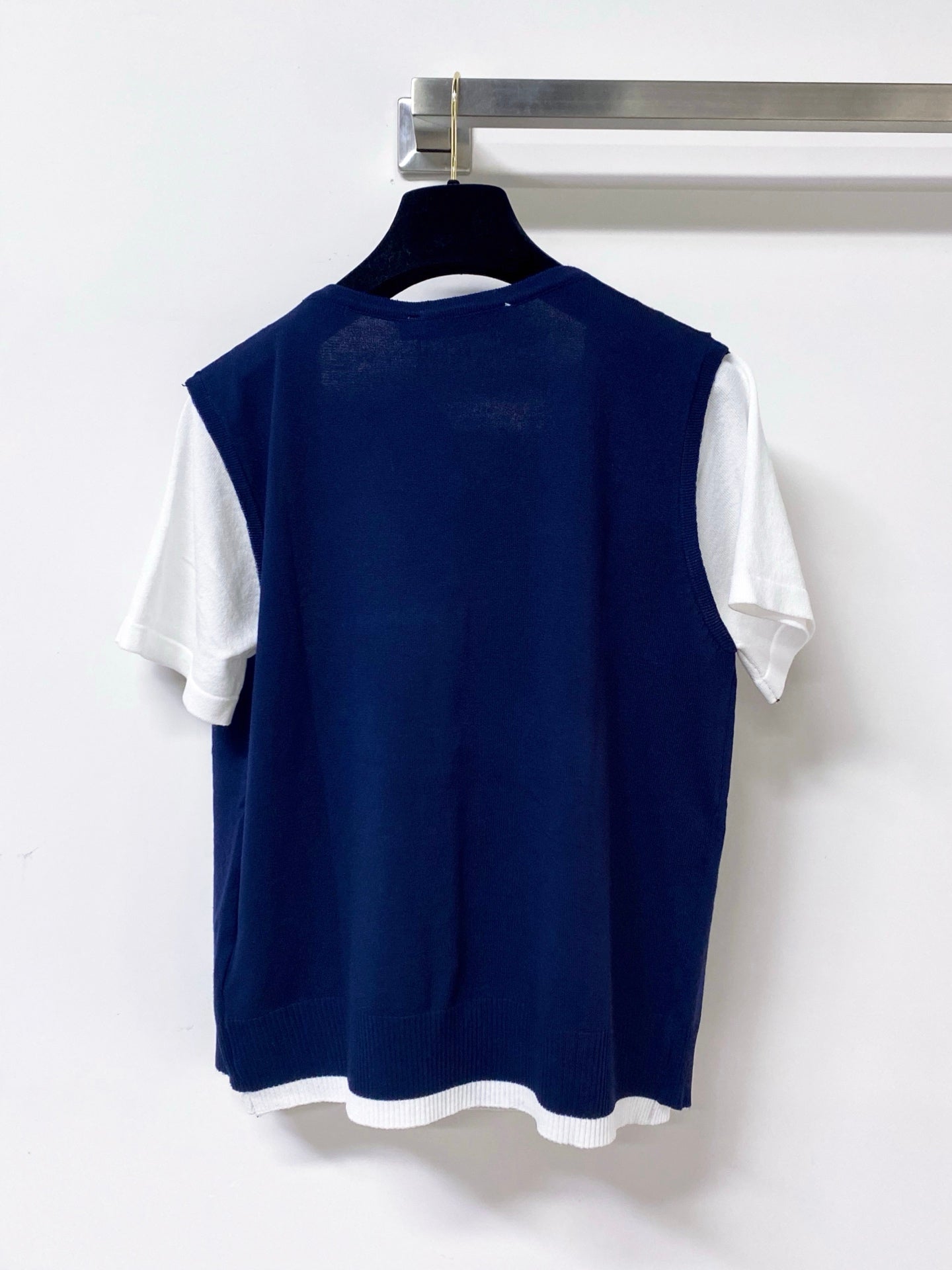 Dior 2026 Layered-look Knit Top Polyamide 442953