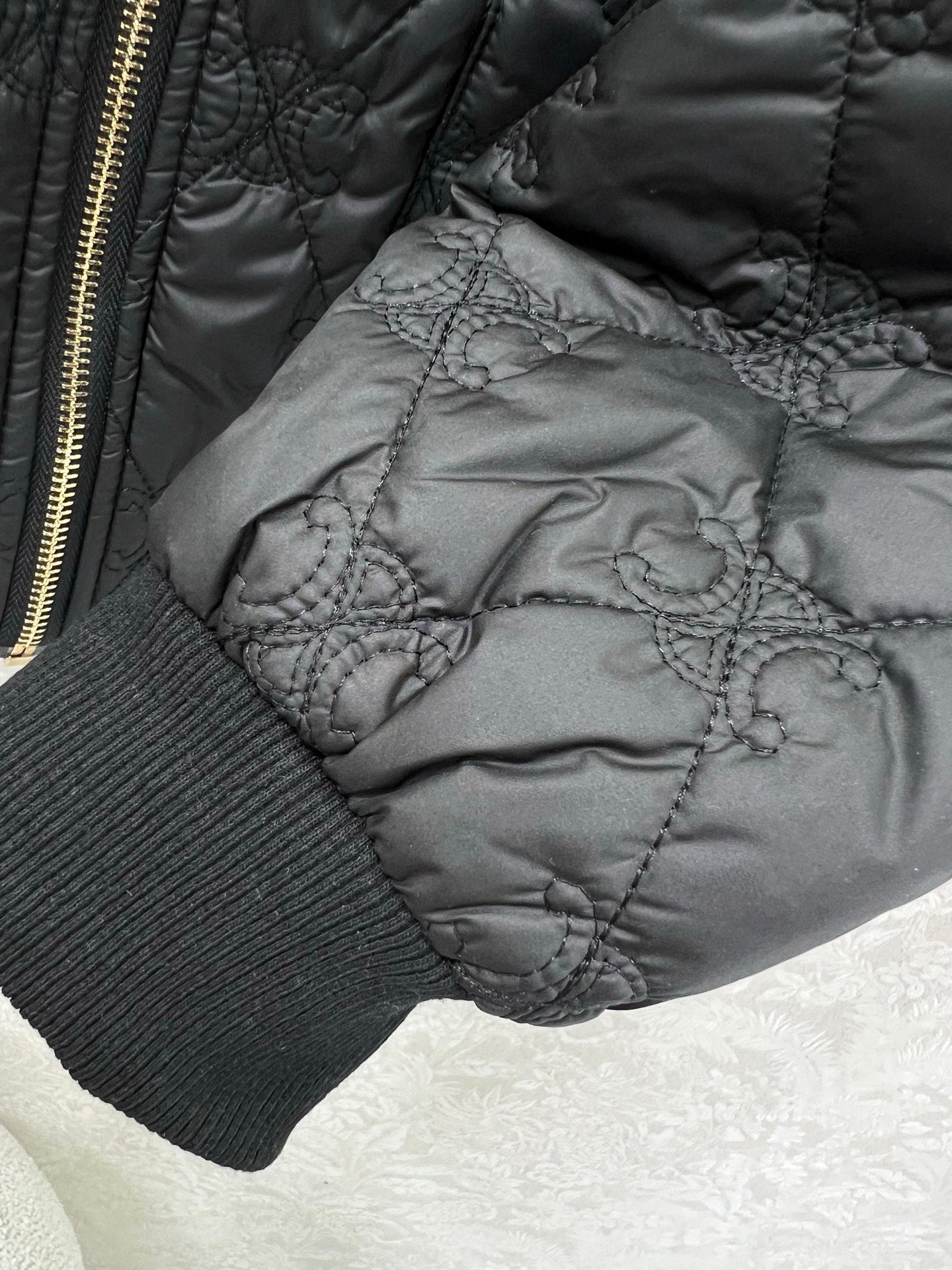 Celine 25 Jacket Black Polyester 302872