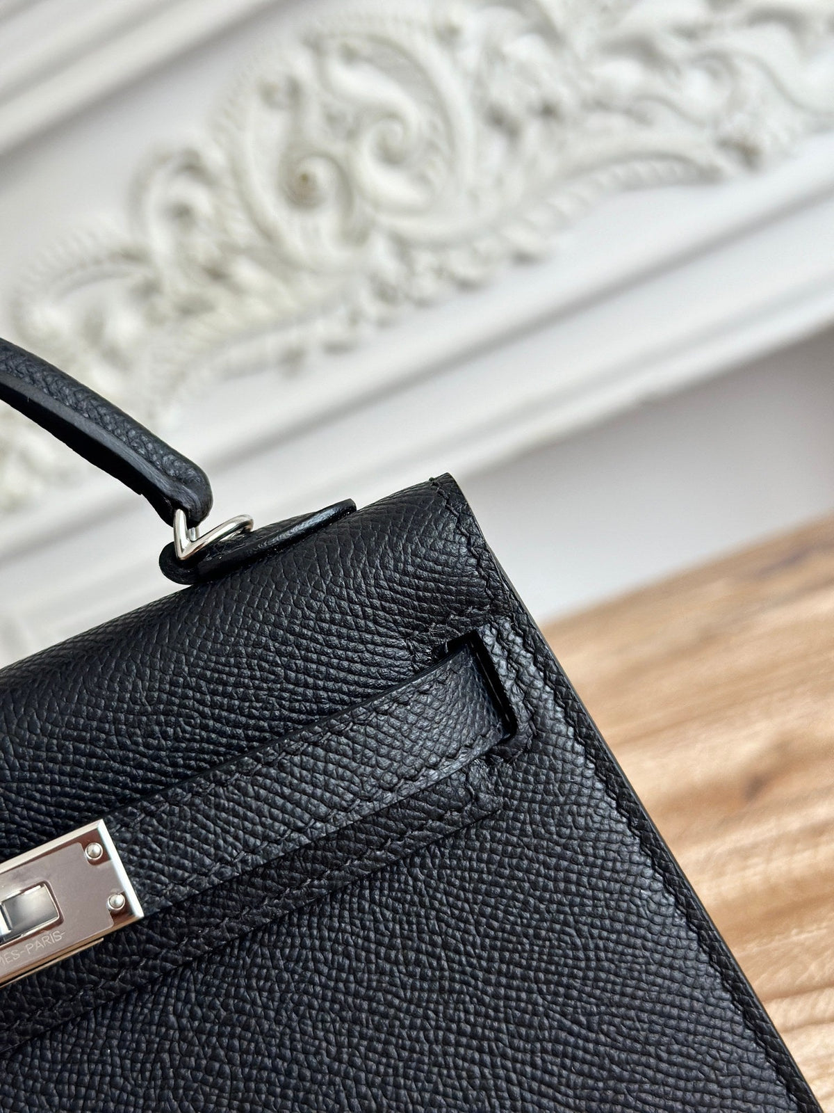 High-end Hermes 2026 Mini Kelly II 19cm Bag Epsom Leather 1