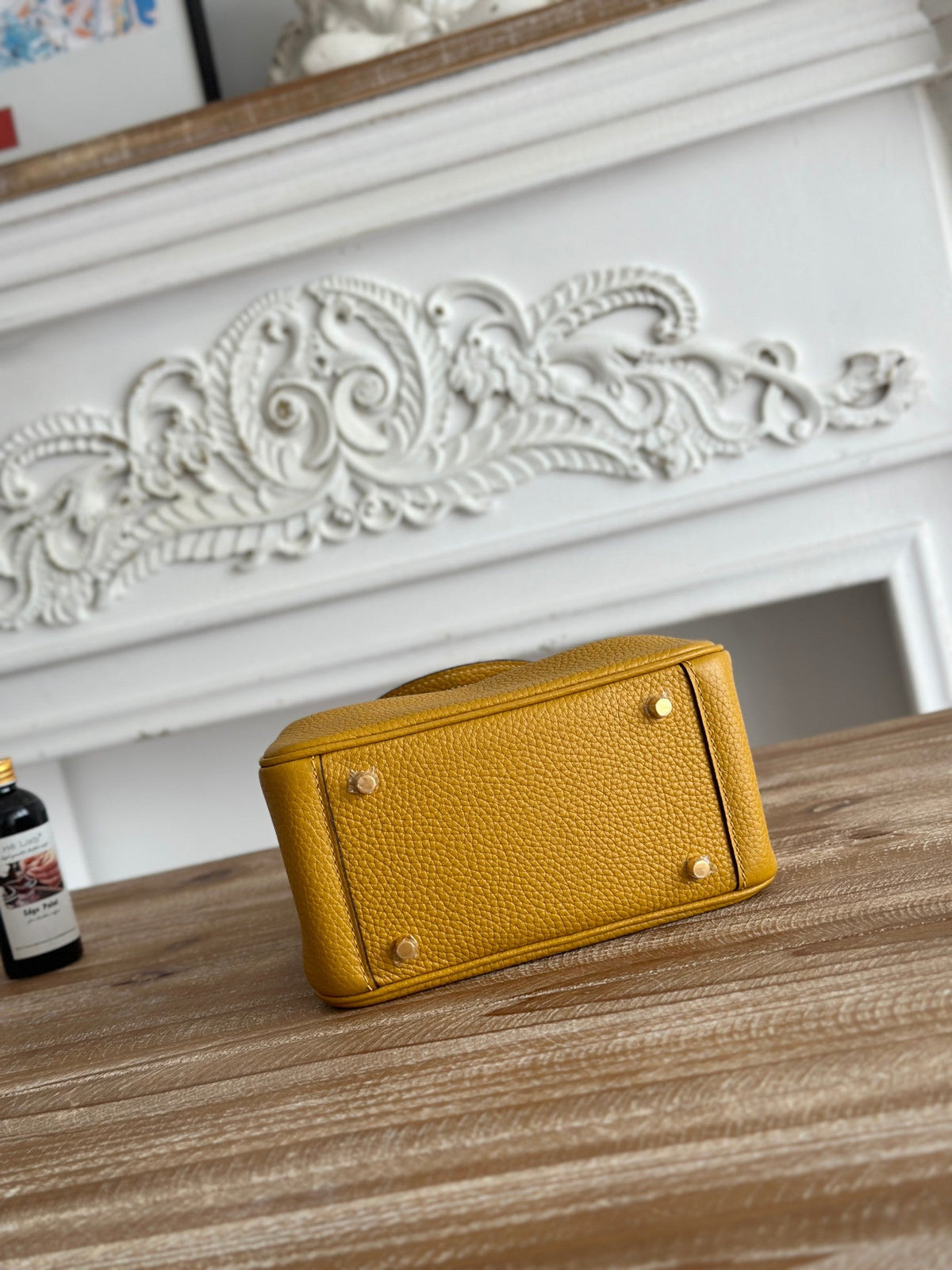 High-end Hermes 2026 Lindy Bag 19cm Togo Leather 4