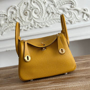 High-end Hermes 2026 Lindy Bag 19cm Togo Leather 4