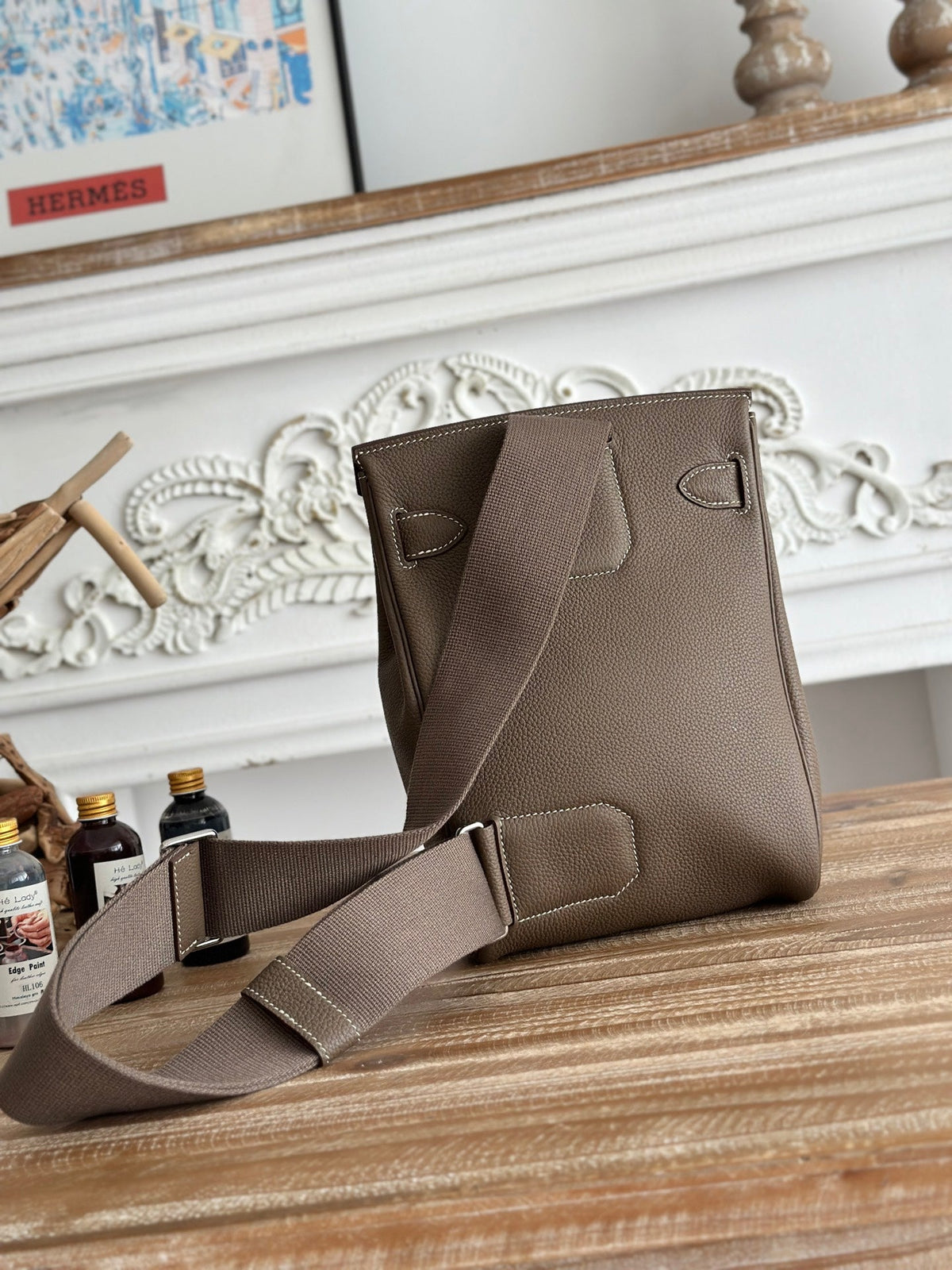 High-end Hermes 2026 Hac a Dos Bag 26cm Togo Leather