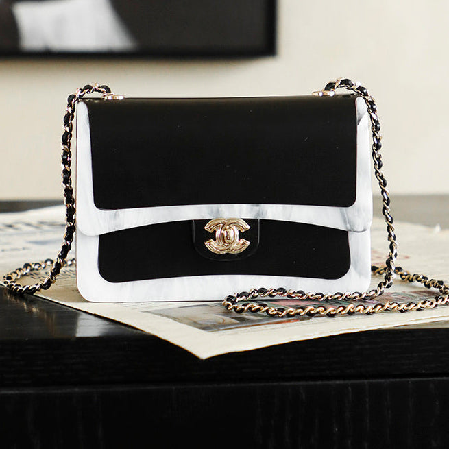 Chanel 2026 Minaudiere Flap Bag 12.5cm Plexiglass Metal