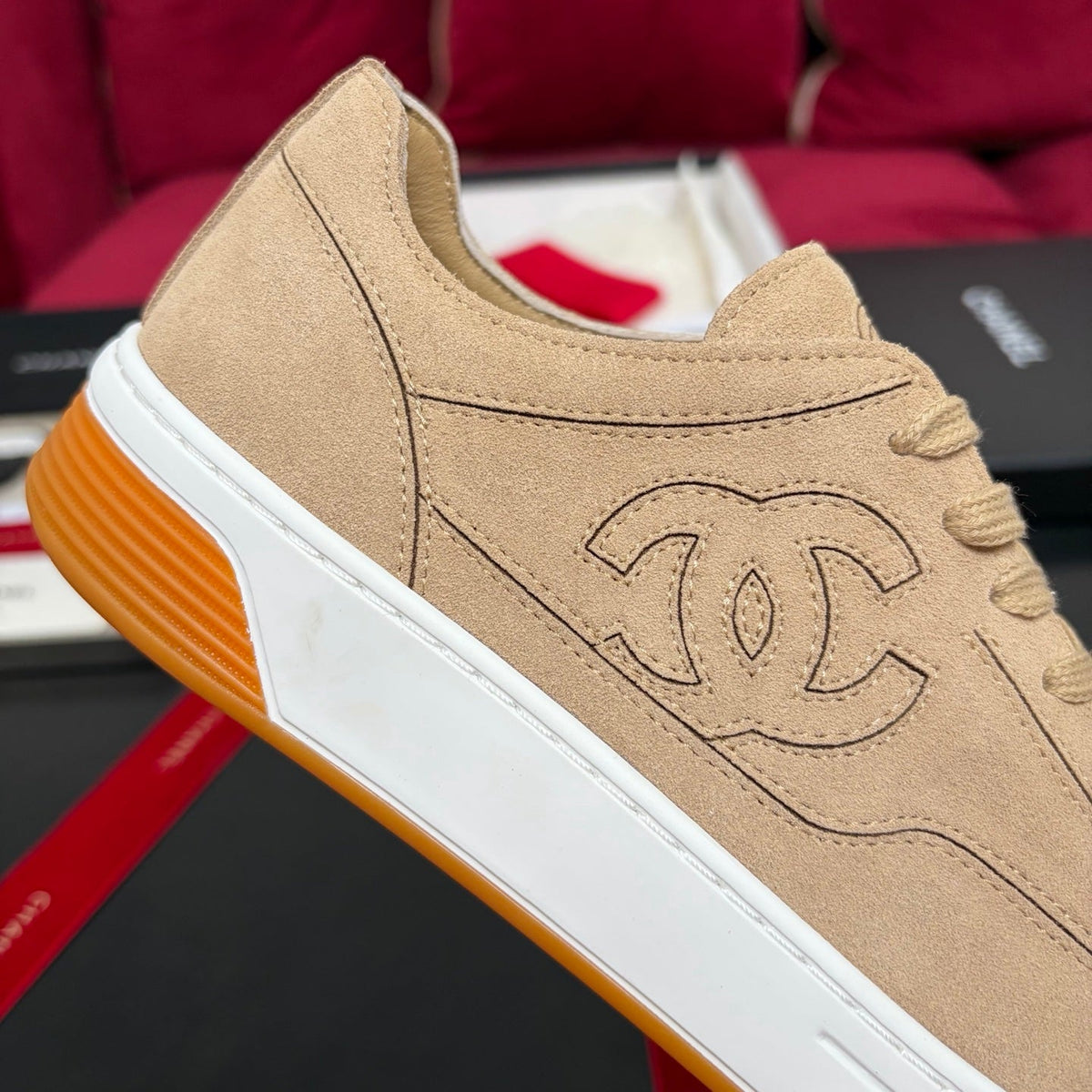 Chanel 2026 Sneaker Suede Rubber 129511