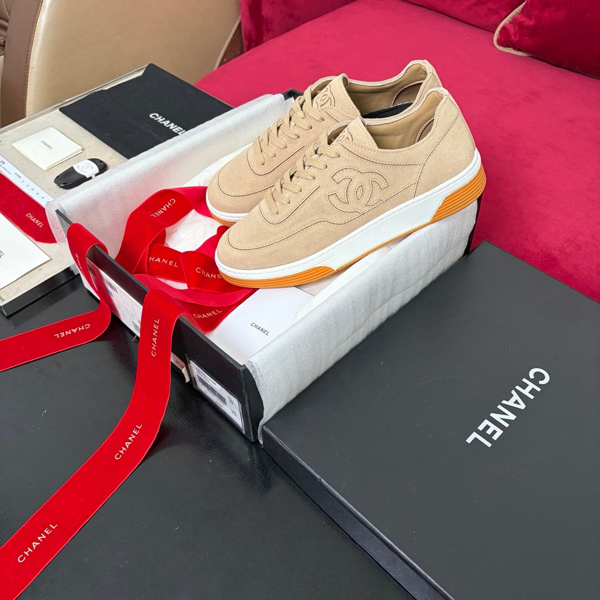 Chanel 2026 Sneaker Suede Rubber 129511