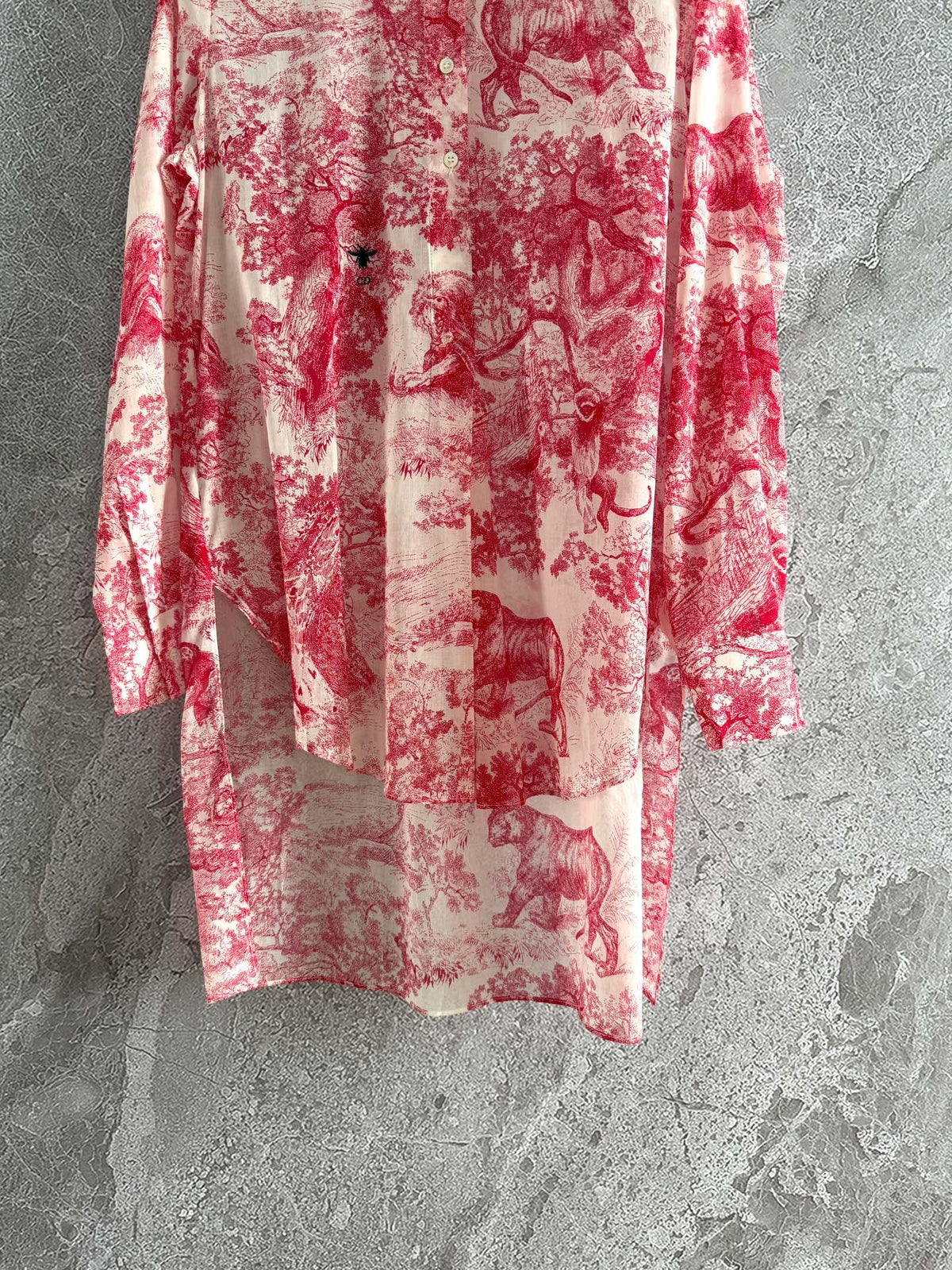 CD Shirt Red Cotton