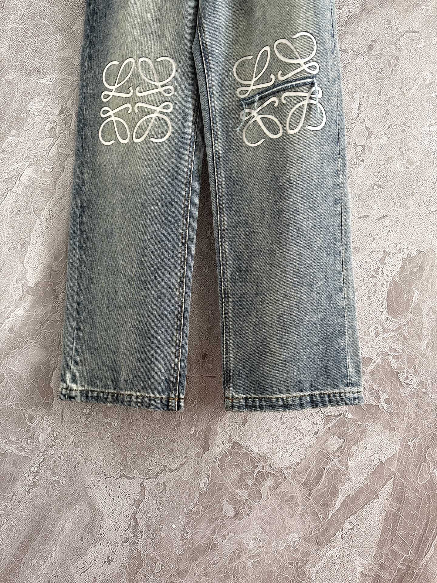 Joewe Ripped Jeans Blue Cotton