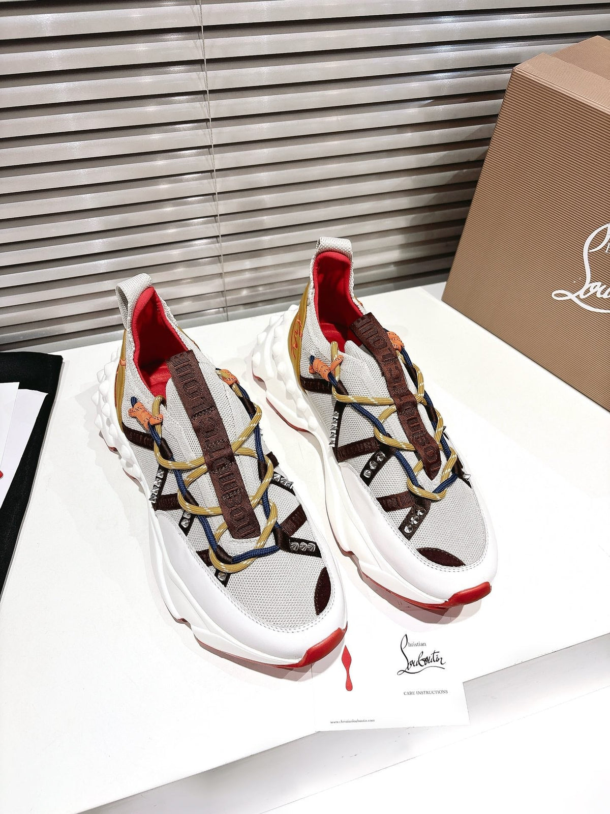 CL 25 Trailnrun Sneaker Multicolor Calfskin Mesh 323167