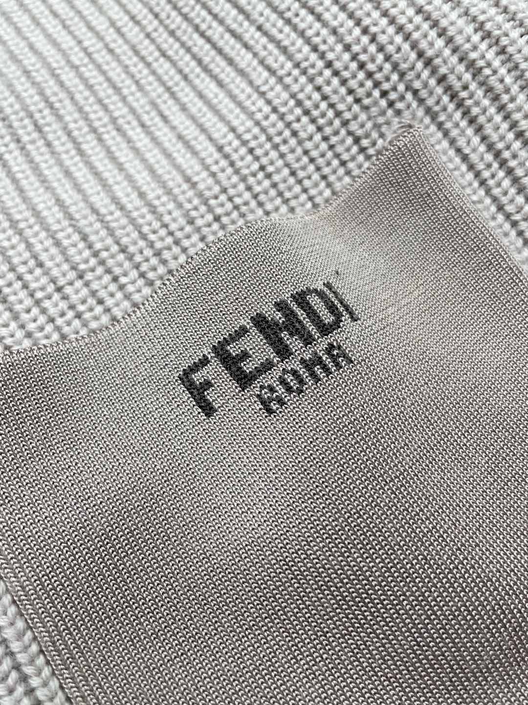 Fendi 25 Sweater Light Purple Wool 0026