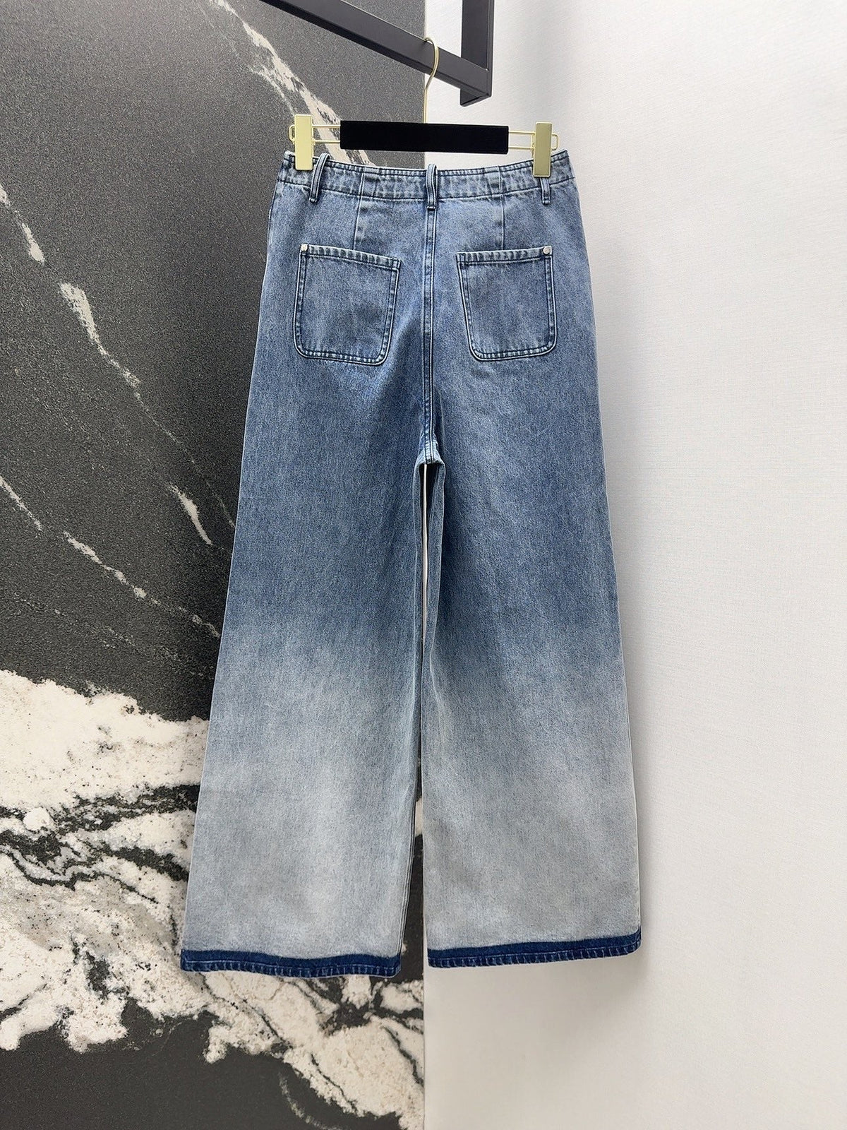 CC 25 Pants Blue Cotton