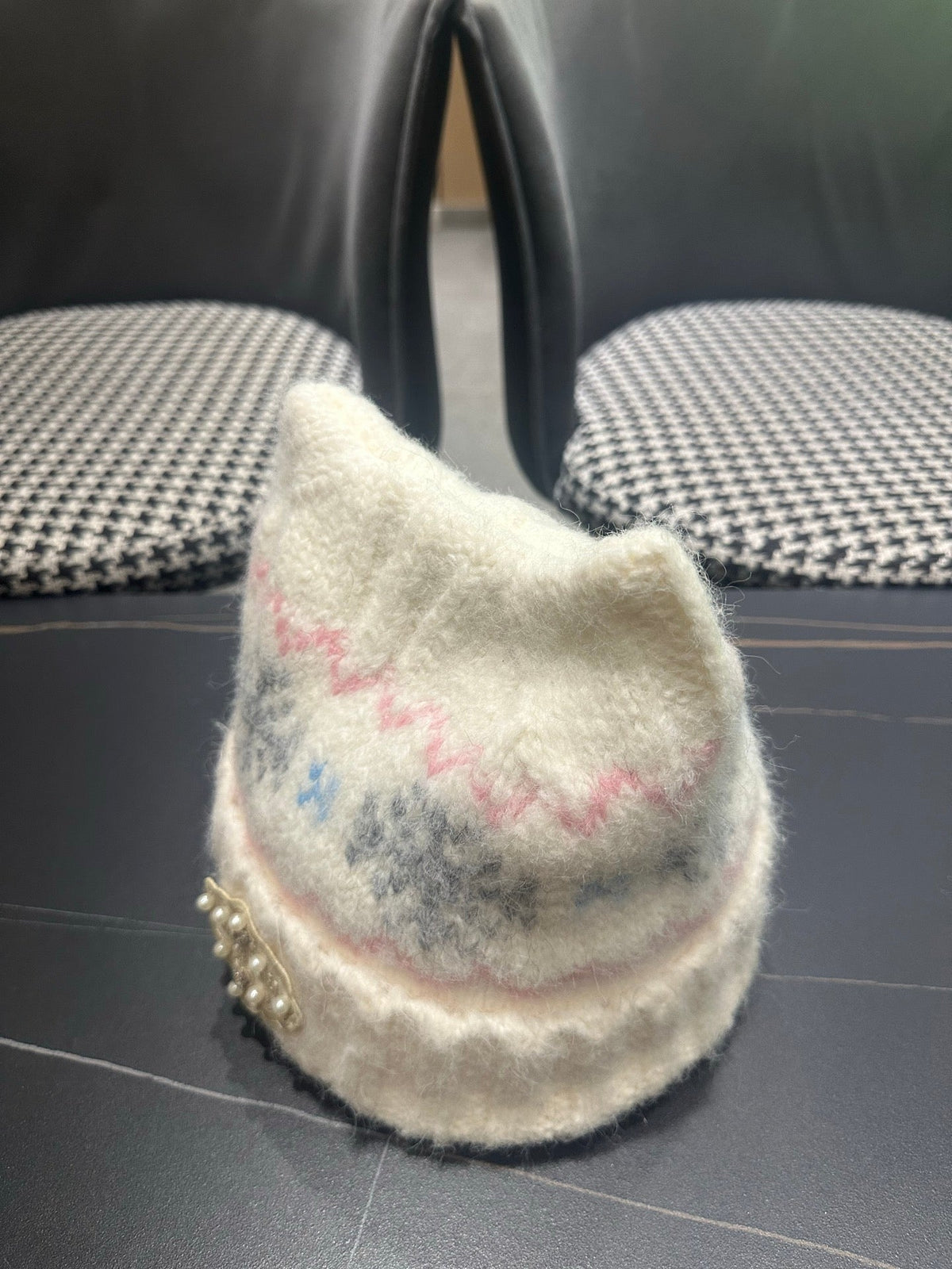 Chanel 2026 Cat-Ear Hat Knit 566067
