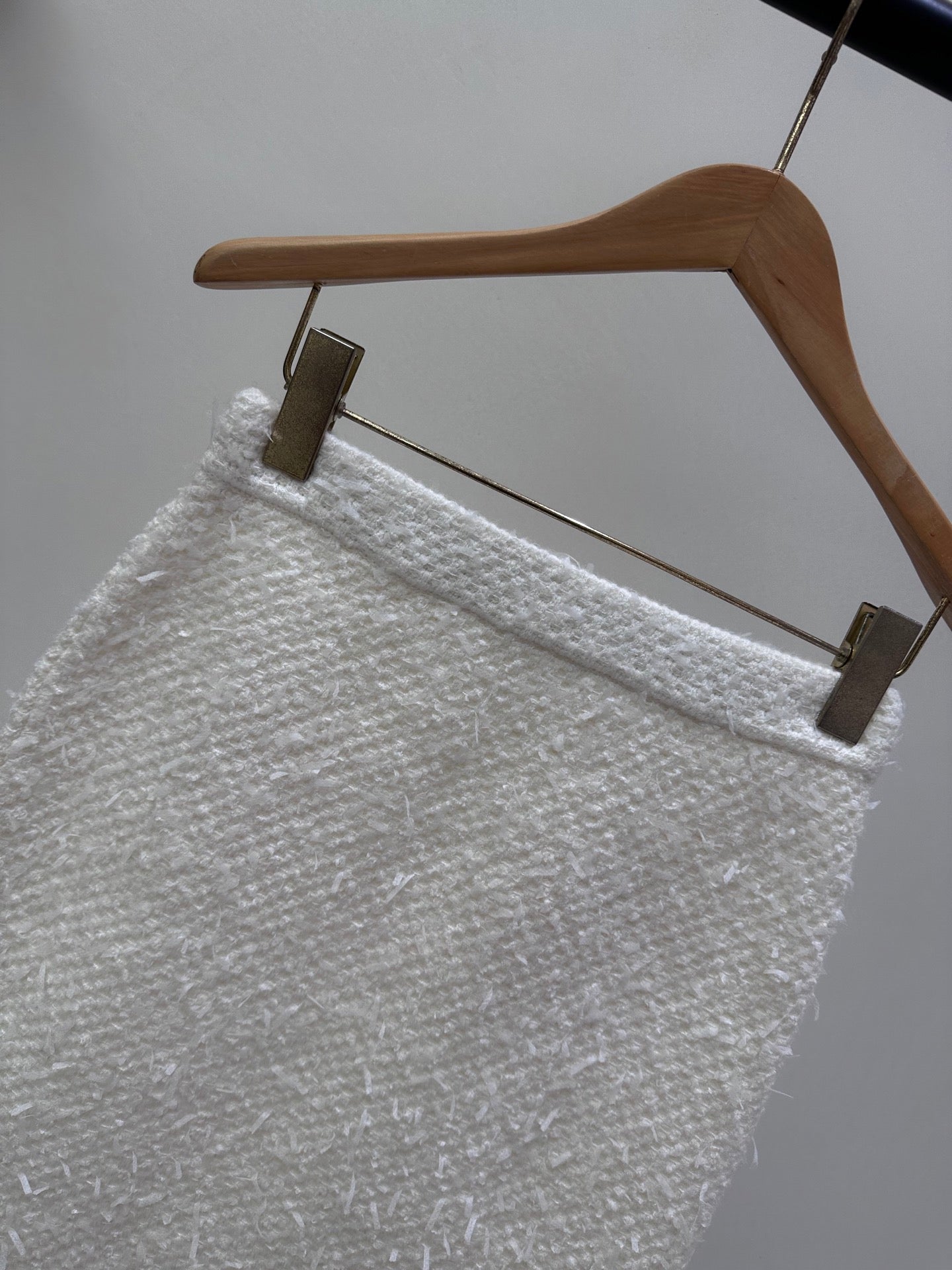 CC 25 Set Knitted Cardigan White Tweed 59490520