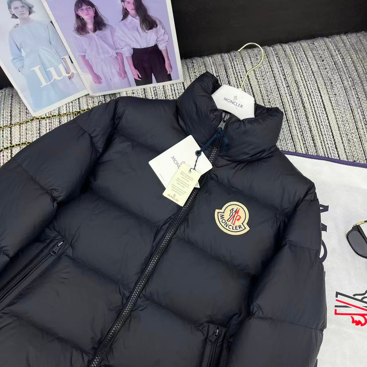 MC 2025 Jacket Black Nylon Down 528755
